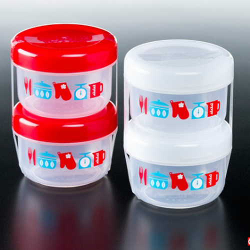Set 2 Hộp đựng thực phẩm 160ml an toàn sức khỏe nội địa Nhật Bản