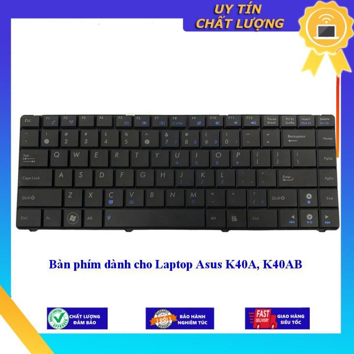 Bàn phím dùng cho Laptop Asus K40A K40AB - Hàng Nhập Khẩu New Seal