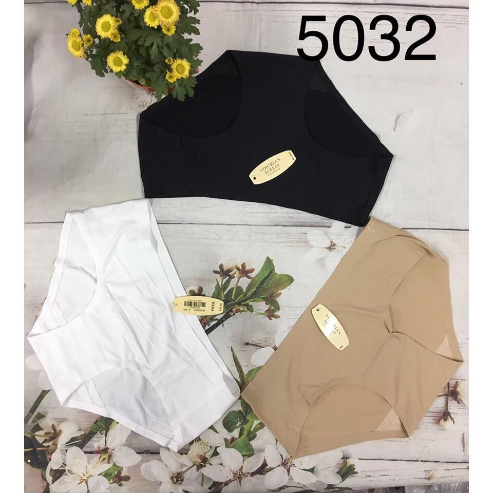 Quần Lót Nữ -Sét 5 Quần Su Đúc Lưng Thấp Không Đường May - Mã 5032