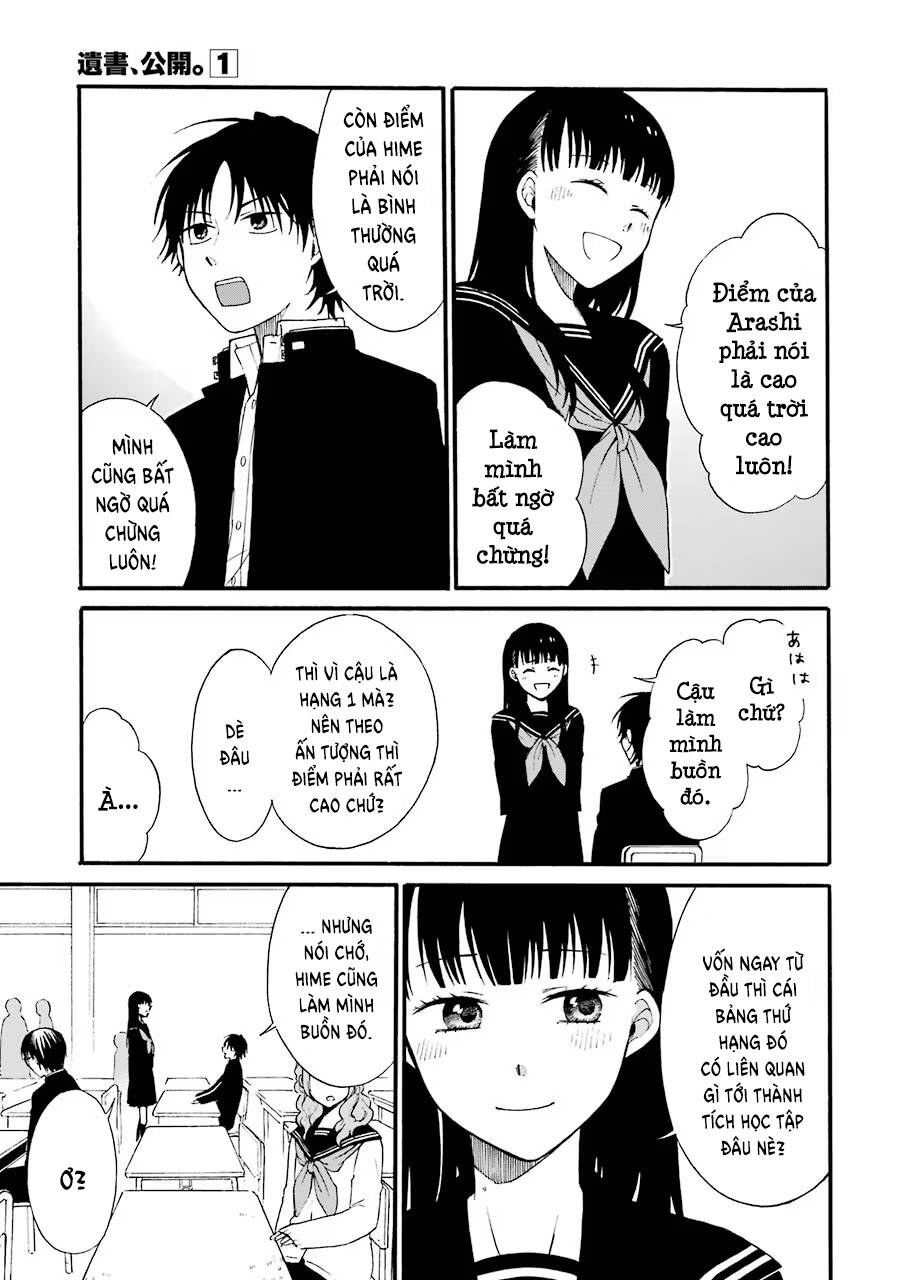 di thư trên bàn chapter 3 45