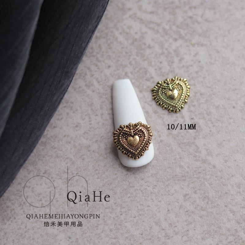 Charm Đồng Cổ Điển Cao Cấp Loại 1 | Charm Kim Loại Vintage Trang Trí Móng
