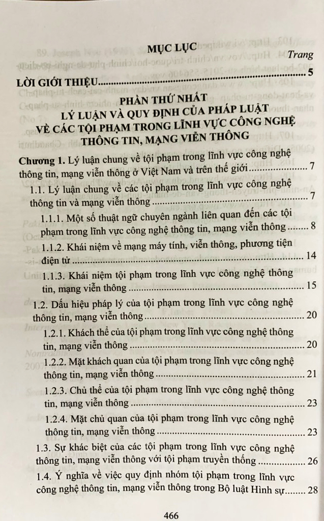 Phòng Chống Tội Phạm Trong Lĩnh Vực Công Nghệ Cao