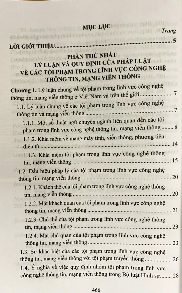 Phòng Chống Tội Phạm Trong Lĩnh Vực Công Nghệ Cao