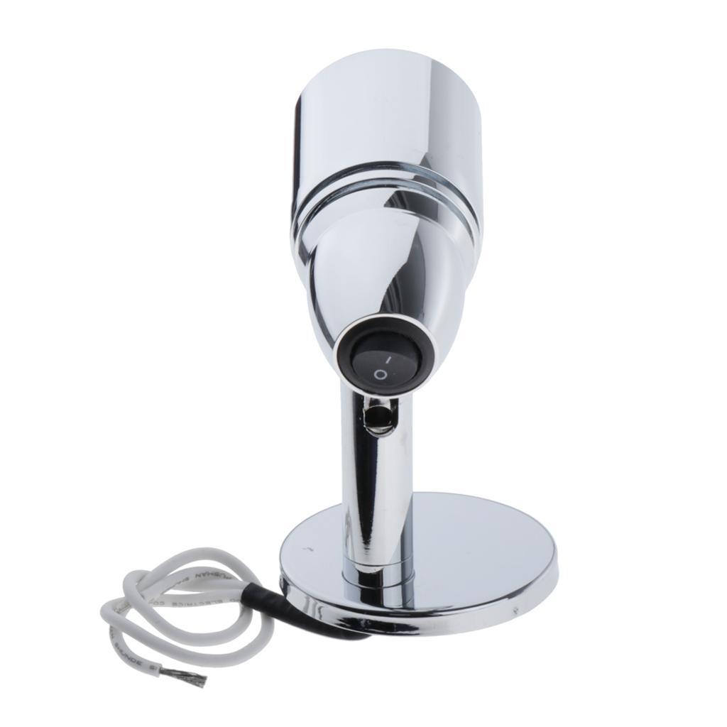 RV Yacht Reading Light LED Swivel Wall Mount Camper Caravan Boat Lamp 10-30V