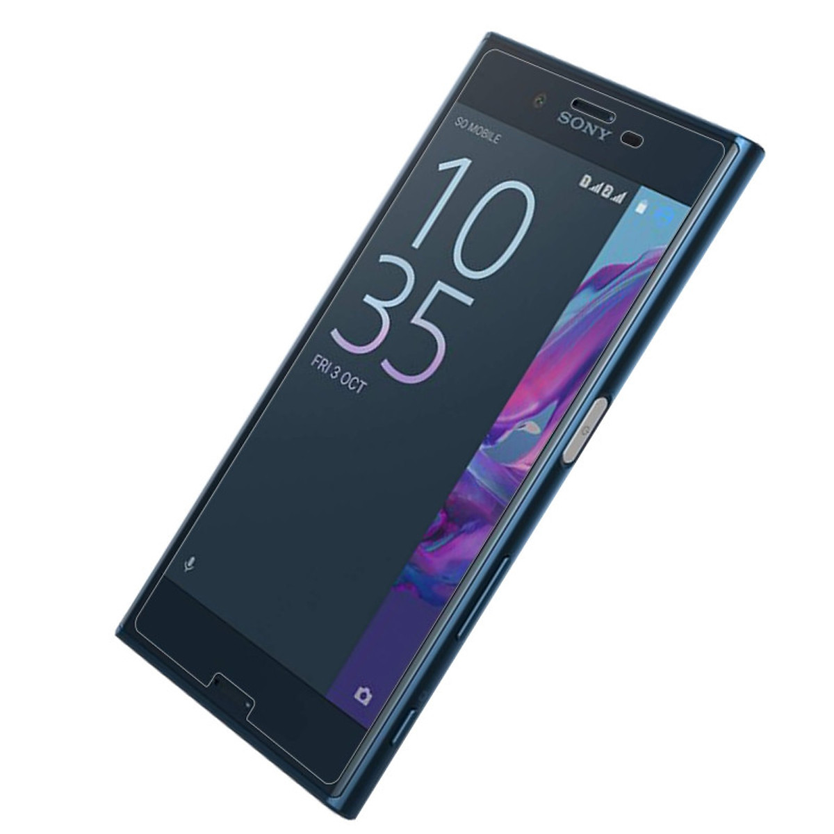 Tấm dán kính cường lực 9H cho Sony Xperia XZ Premium chống vỡ, chống xước màn hình hiệu Glass Pro