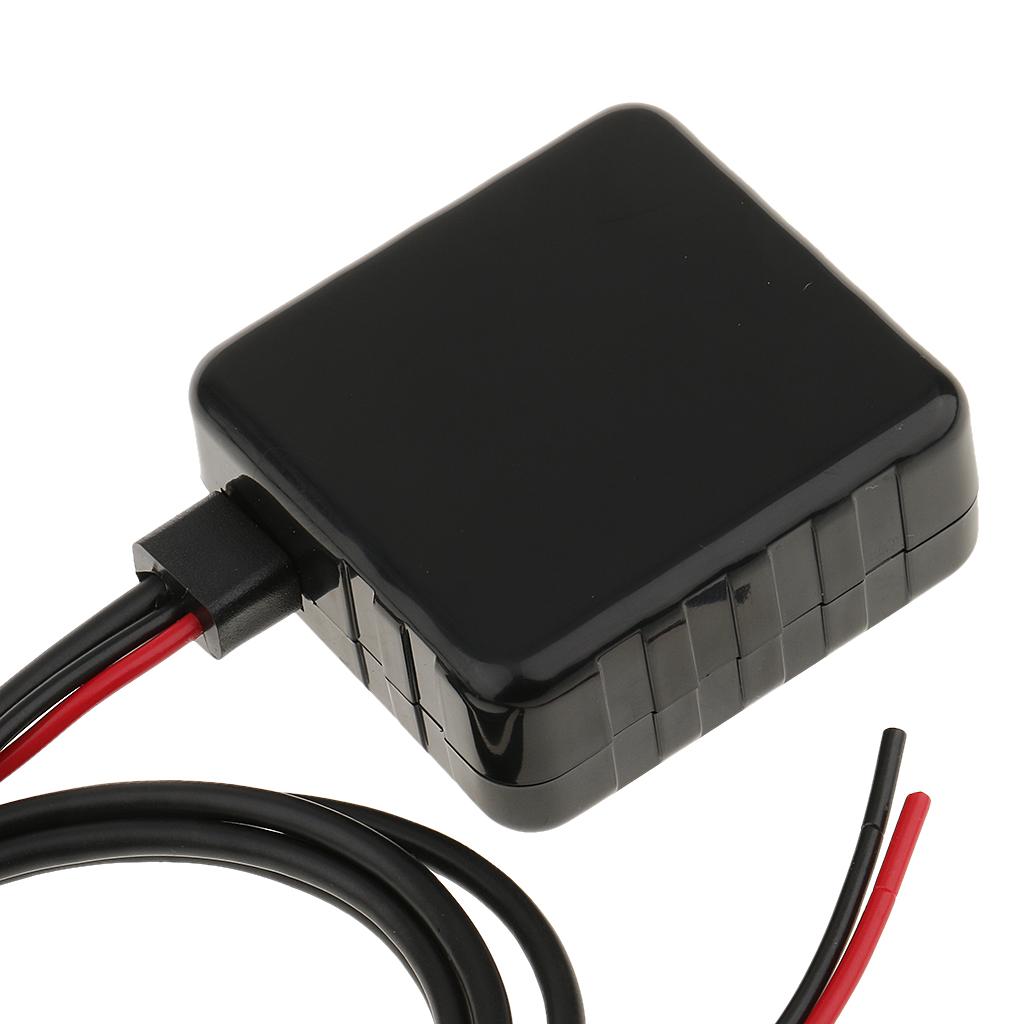 Car Stereo Truck Add-on 3.5mm Input Audio Bluetooth Receiver Adapter 12V
