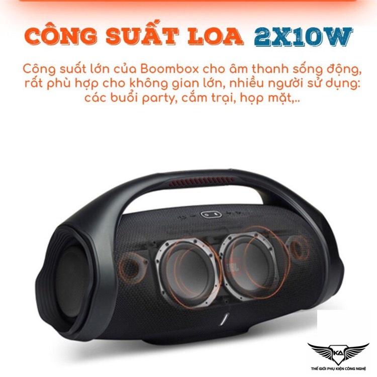 Loa Bluetooth Boombox Công suất 30W Nghe nhạc 5-6h BASS CĂNG,loa blutooth ÂM THANH SỐNG ĐỘNG cho Vinahouse, EDM