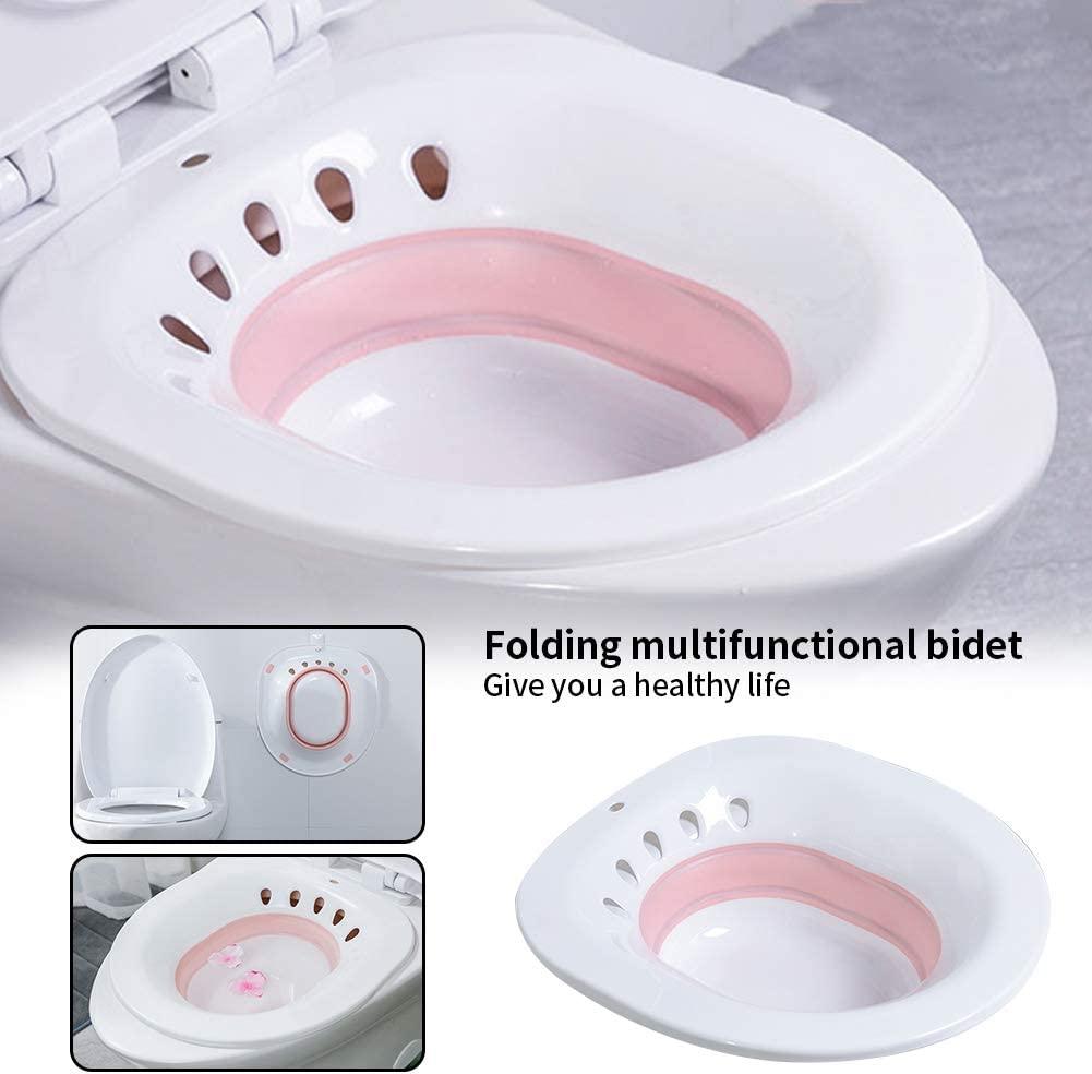 Ghế vệ sinh di động có thể gập lại để chăm sóc sau sinh và  bệnh trĩ, lý tưởng cho phụ nữ mang thai và người già