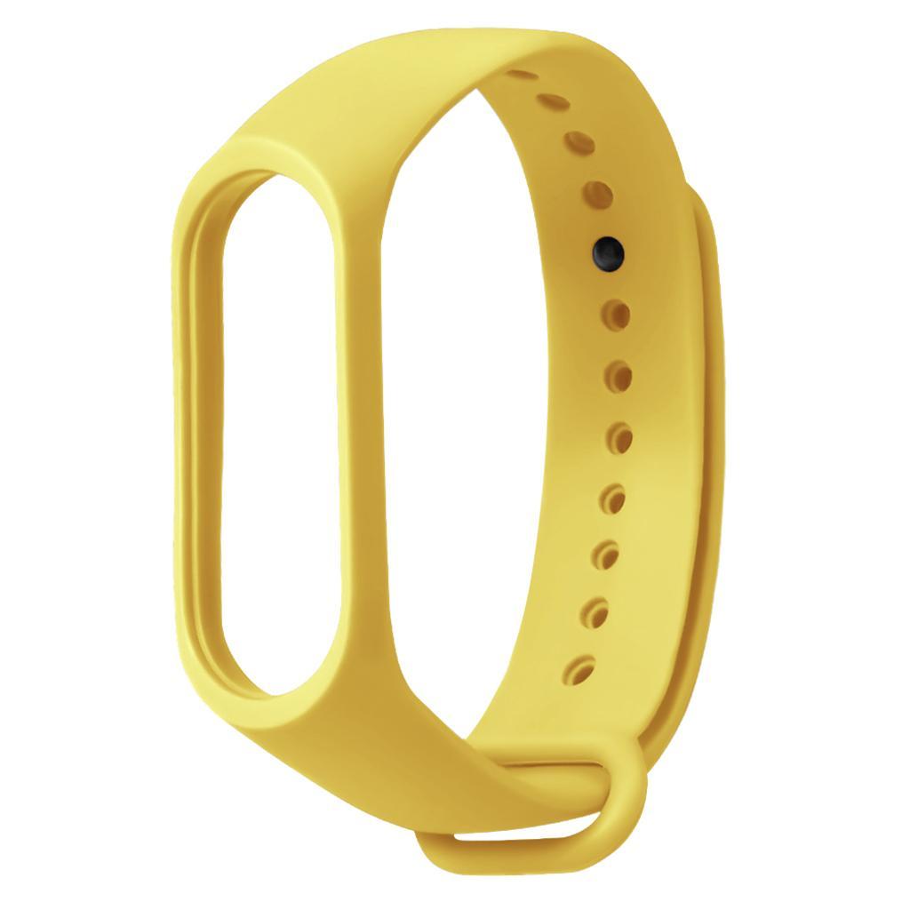 Smart Bracelet Wristband Anti-lost for Xiaomi Mi 3 Band Replacement Yellow