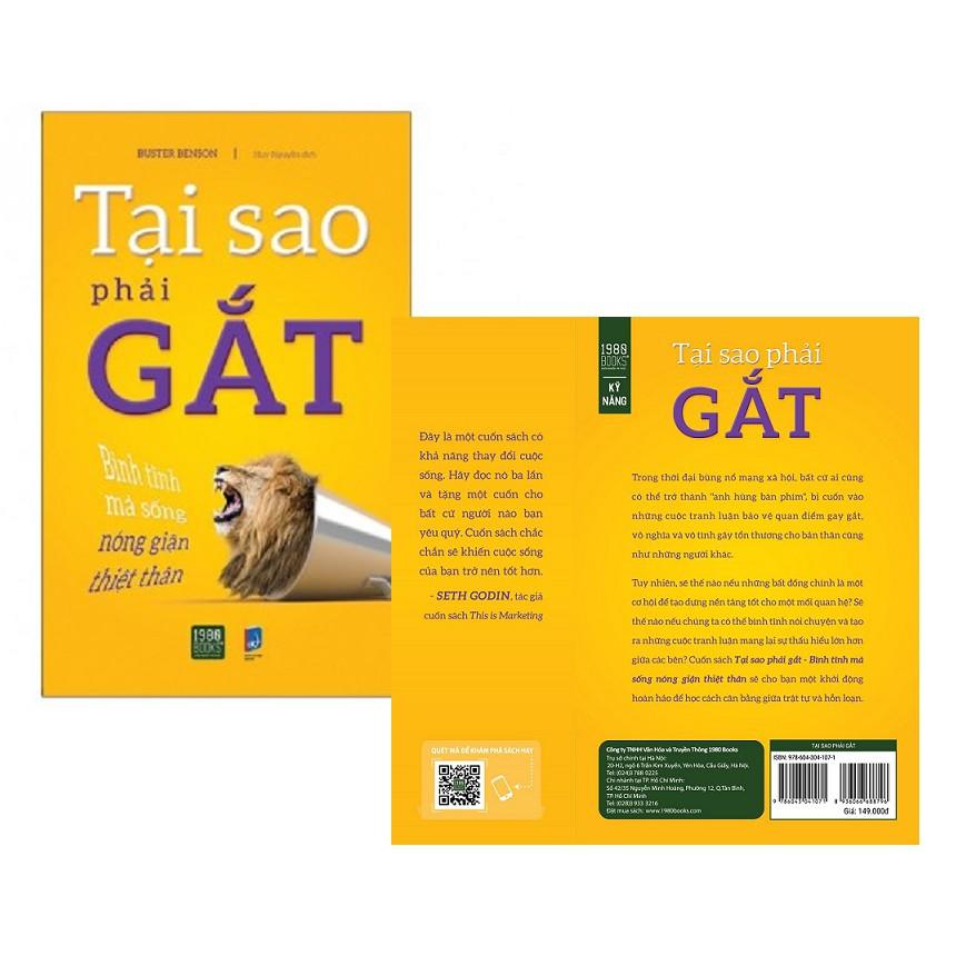 Sách Tại sao phải gắt?