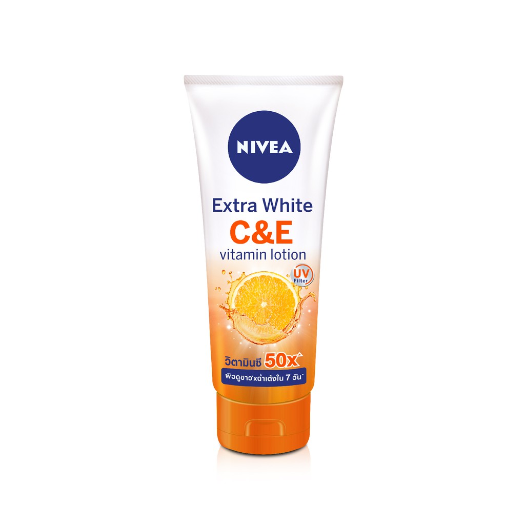 Combo 2 Sữa Dưỡng Thể Dưỡng Trắng Nivea Extra White C &amp; E Vitamin - 180ml - 84374