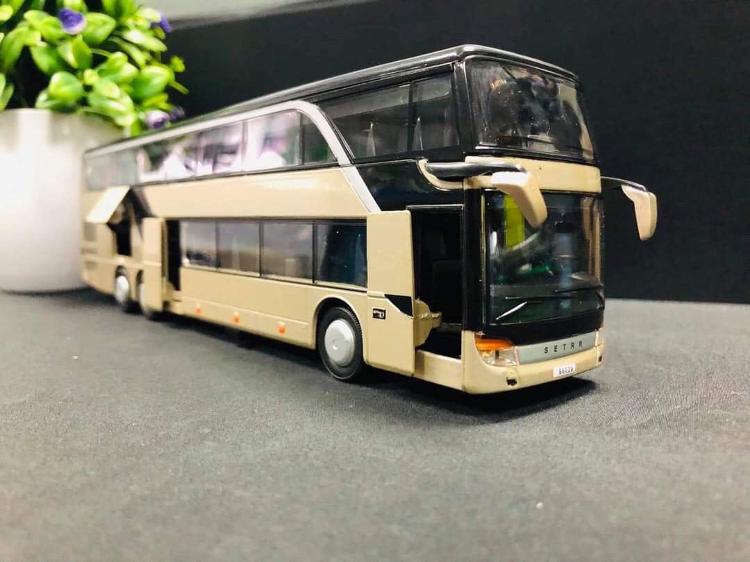 Mô hình xe bus 2 tầng kim loại XLG