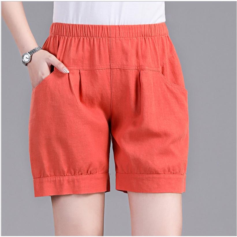 Quần Short, Quần Đùi Nữ chất đũi nhiều màu sắc  QS23(40-68kg