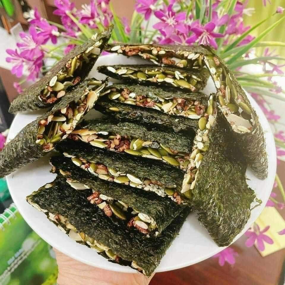 RONG BIỂN KẸP HẠT DINH DƯỠNG- Túi 500gr