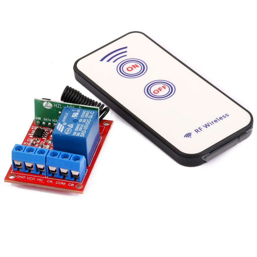 5V 1CH Channel Wireless RF Remote Control Switch Transmitter+ Receiver 433M