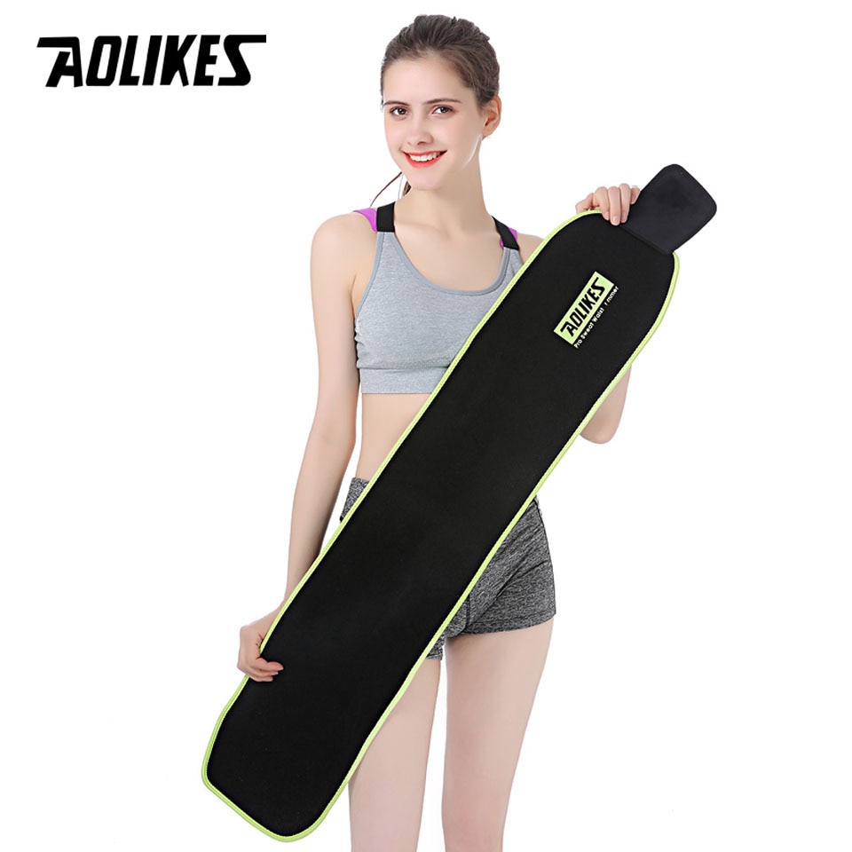 Đai quấn giảm mỡ bụng định hình vòng eo AOLIKES A-7980 Pro sweat waist trimmer