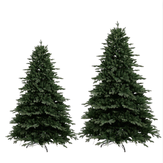 Cây Thông Lá PE Xanh CAO 1.8m - C23 Tán Rộng Cây Thông Trang Trí Noel Tán Rộng