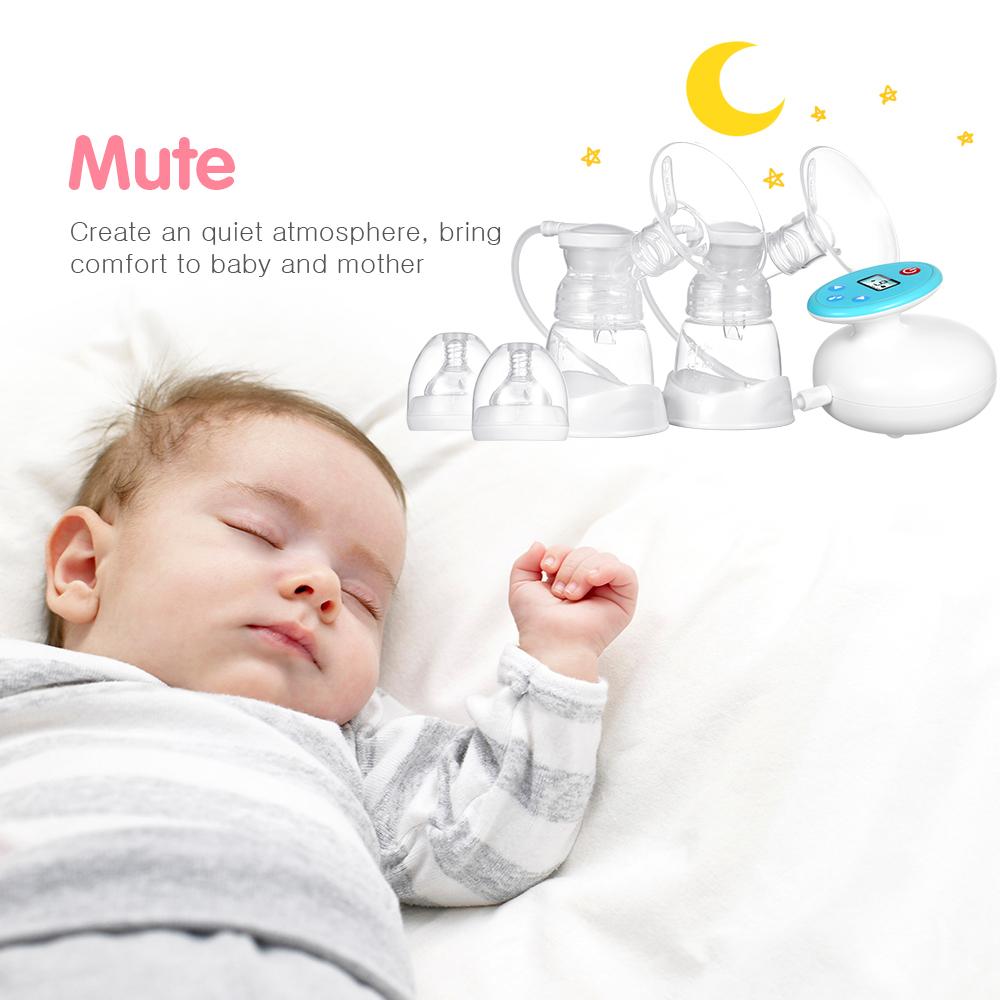 Máy hút sữa cầm tay giúp mát xa và hút sữa với 9 mức điều chỉnh an toàn không BPA