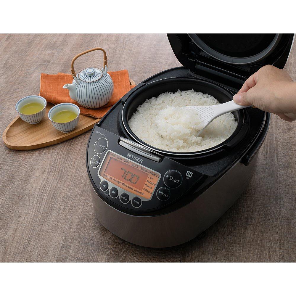 MUA 1 TẶNG 1 Nồi cơm điện tử cao tần Tiger 2 trong 1 JKT-D18V NHẬN 1 NỒI ÁP SUẤT POONGNYUN BPNPC-08 - Hàng chính hãng