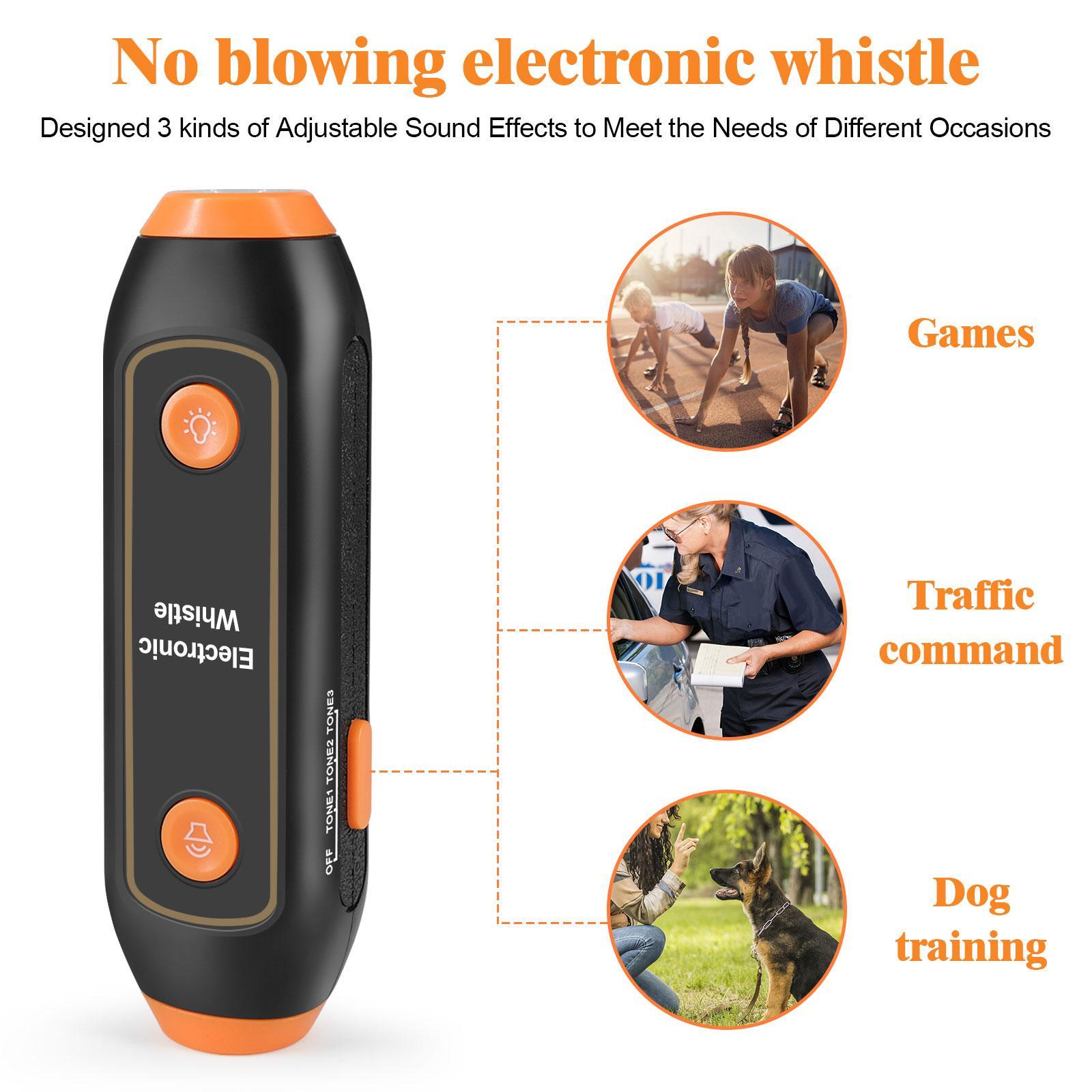 Handheld Electric Whistle High Volume 3 Modes for Camping Outdoor Basketball