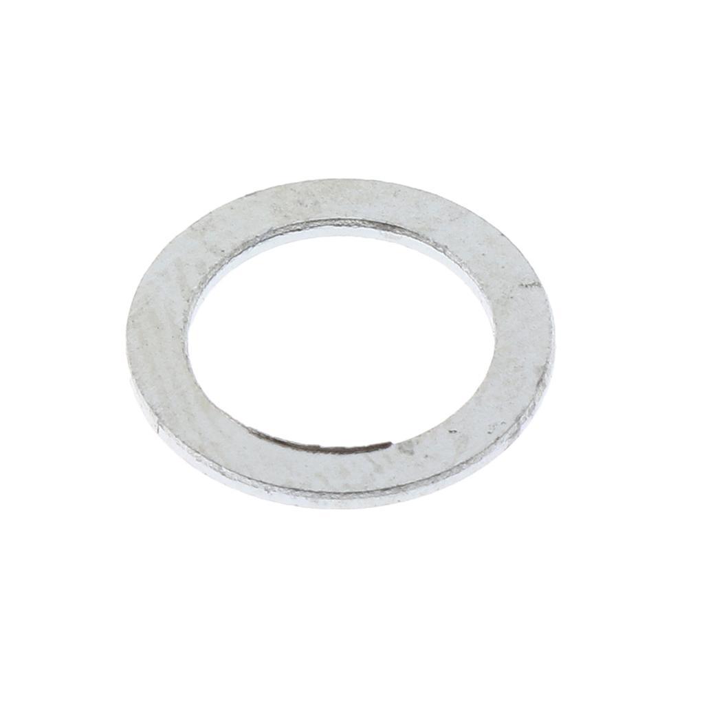 200pcs Longboard Truck Axle Speed Washers Wear-Resistant Speed Ring Skateboard Parts Silver