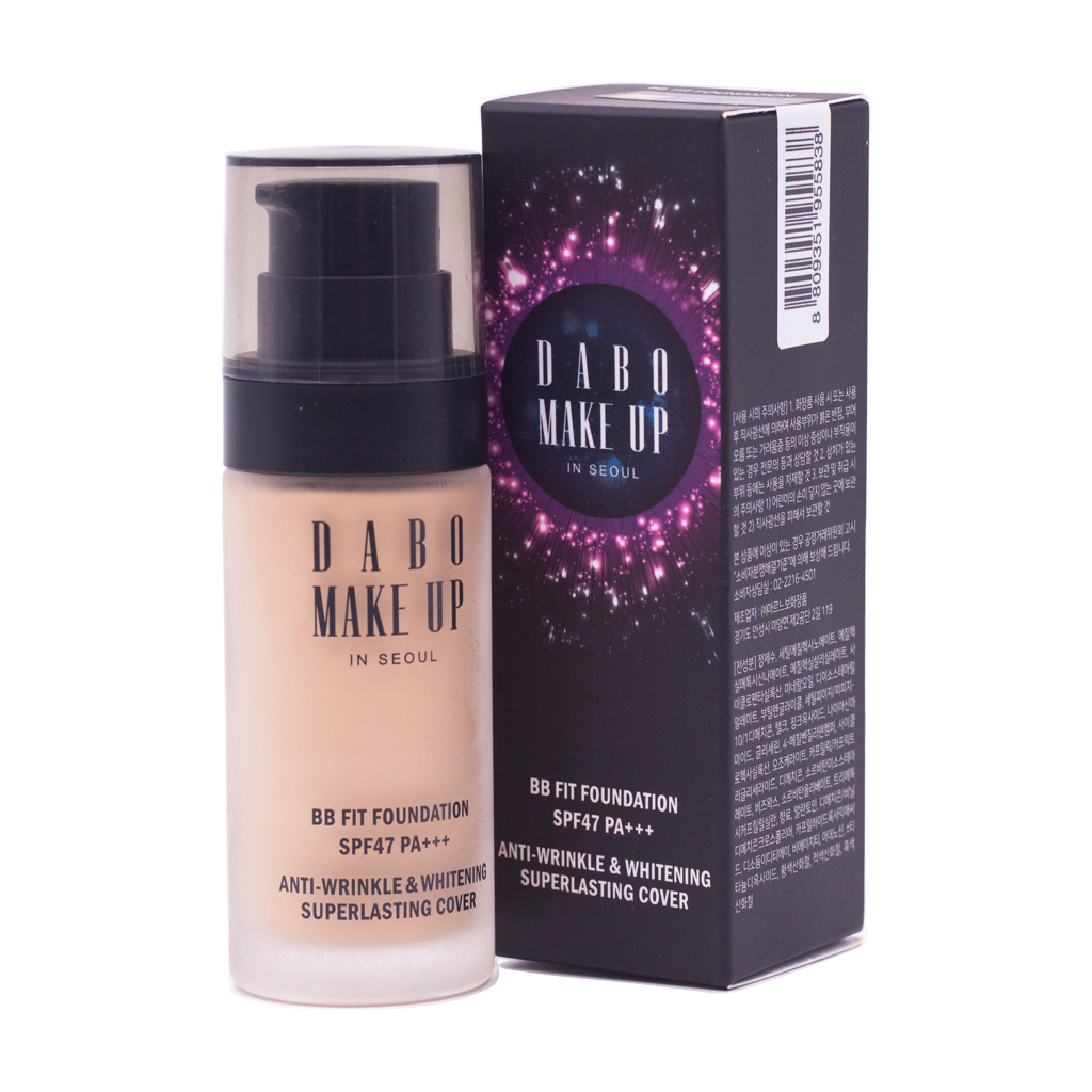 Kem nền trang điểm Hàn Quốc Dabo Make Up BB Fit Foundation SPF47 PA+++ (30ml) – Hàng Chính Hãng