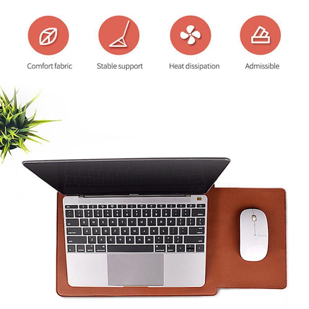 Túi Đựng Laptop Bằng Da PU Chống Sốc Nhiều Màu Sắc