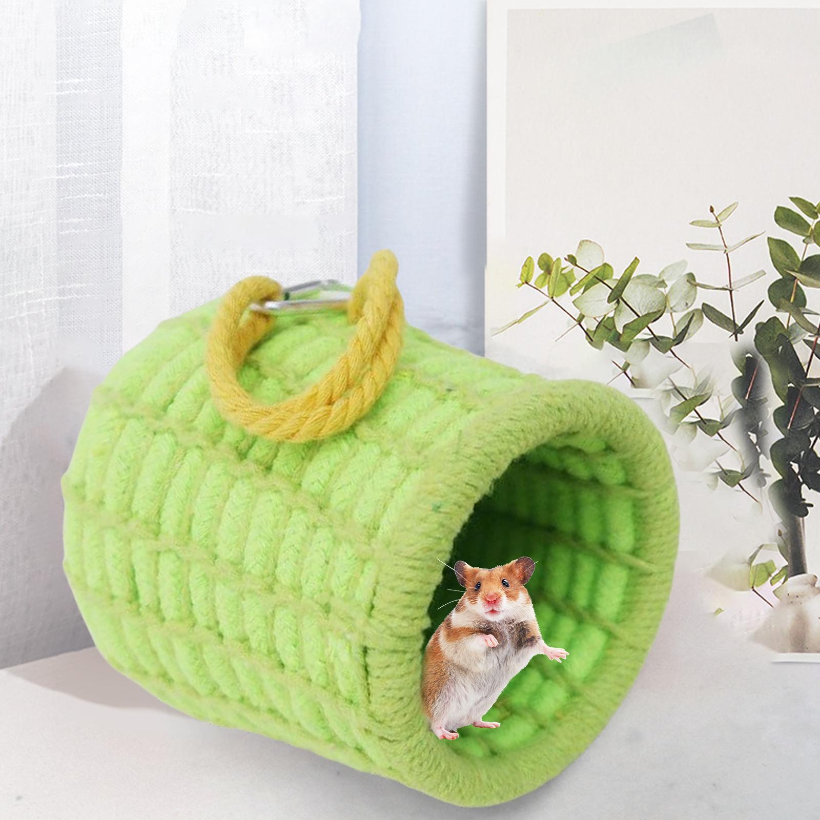 Winter Warm Bird Nest Cage Toy Hanging Budgie Parrot Cage