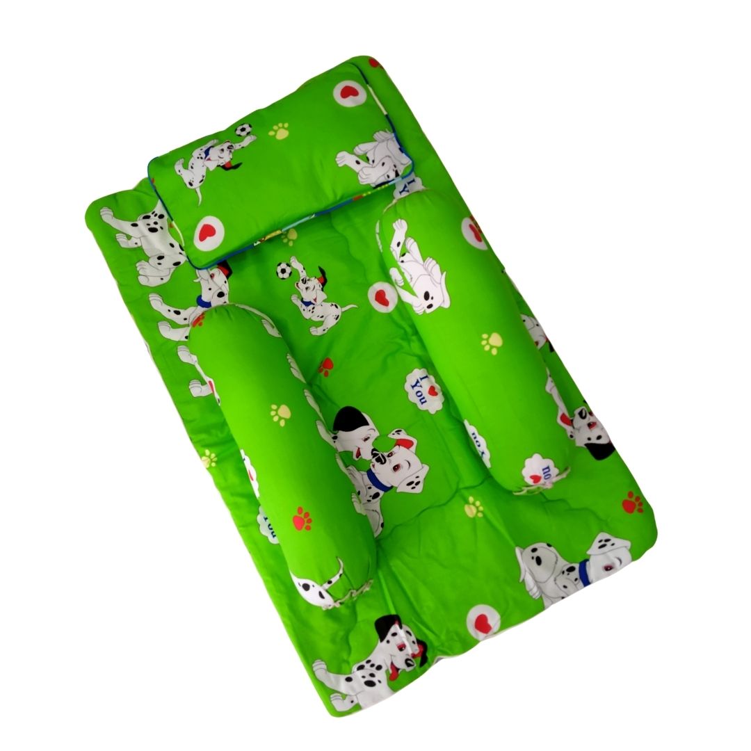 Nệm Gối Cho Bé Sơ Sinh Cotton - Họa tiết Puppy