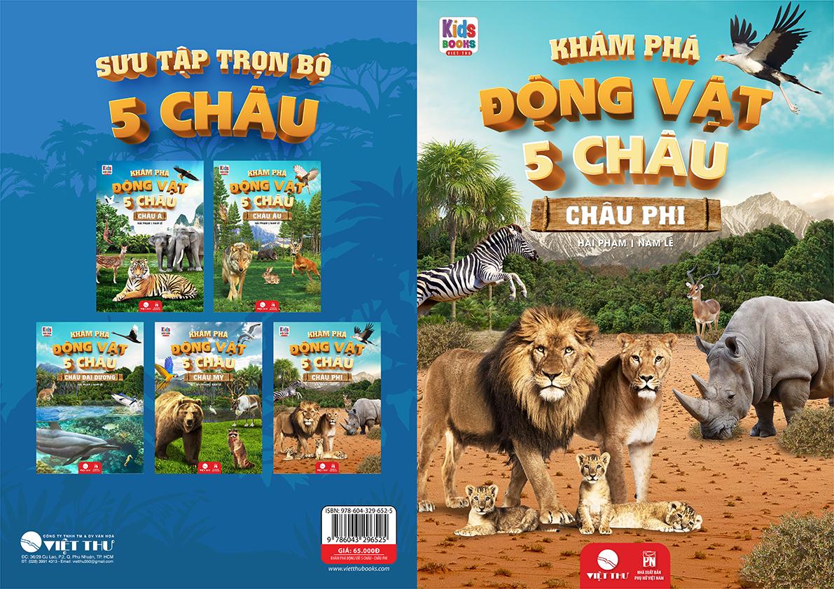 Khám Phá Động Vật 5 Châu - Châu Phi