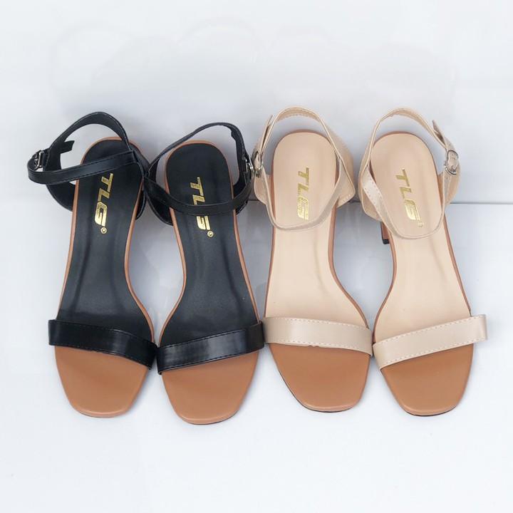 Sandal cao gót da cao cấp hot trend 2020 trẻ trung năng động 21368