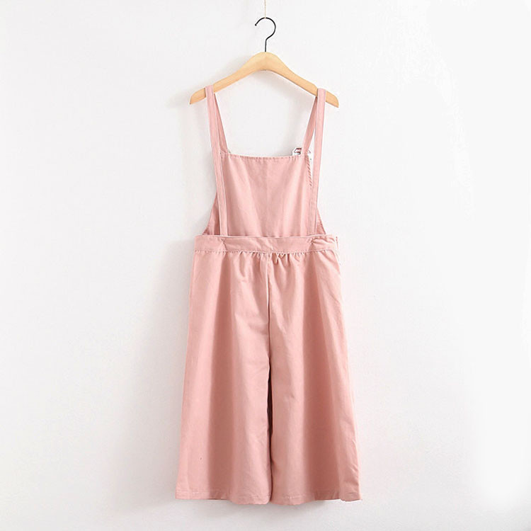 Quần Yếm Nữ Kaki Short 
