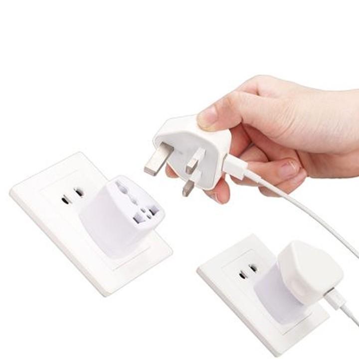 Ổ cắm chuyển đổi 3 chấu sang 2 chấu