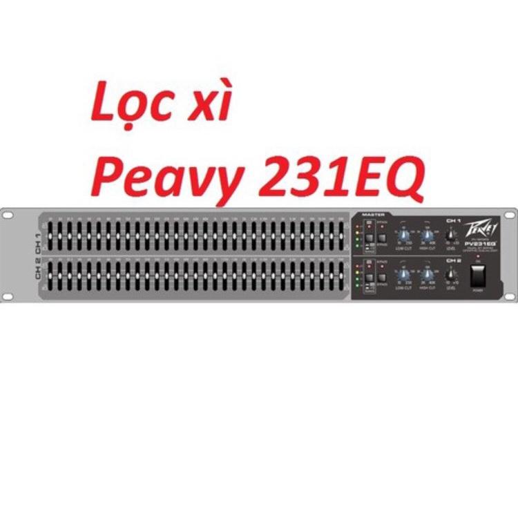 lọc xì Peavey 231EQ - lọc âm thanh cao cấp TẶNG dây canon