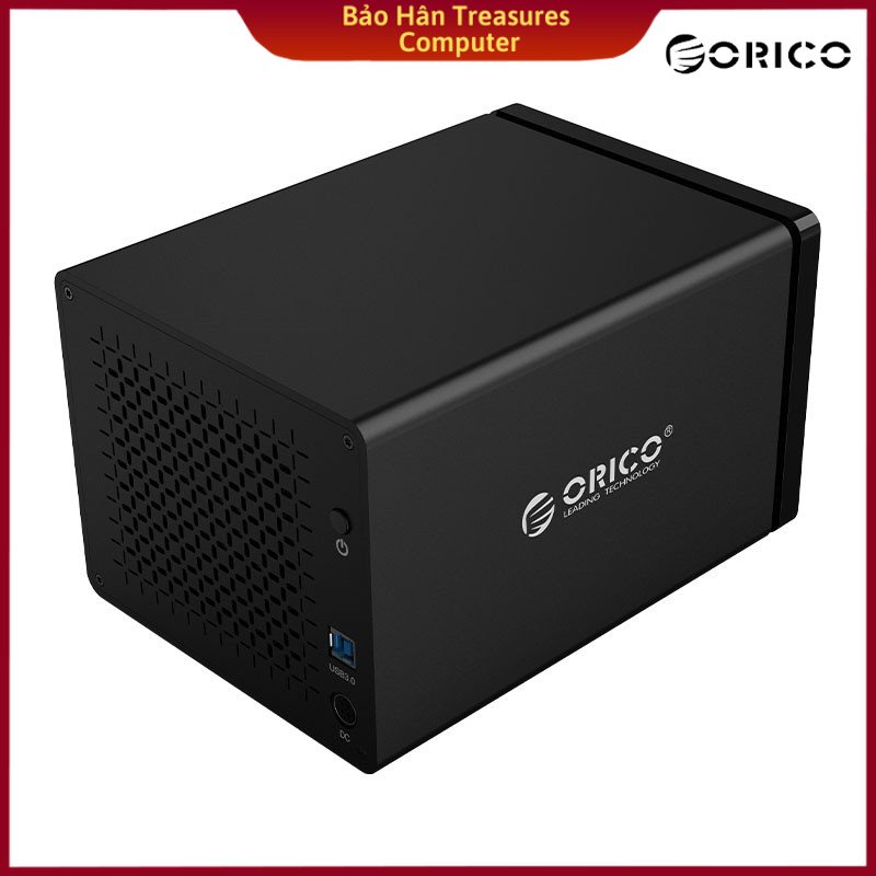 Hộp Ổ  Cứng Orico NS500U3 3.5&quot; 5 khe cắm SATA 3 USB 3.0 Type B - Hàng Chính Hãng