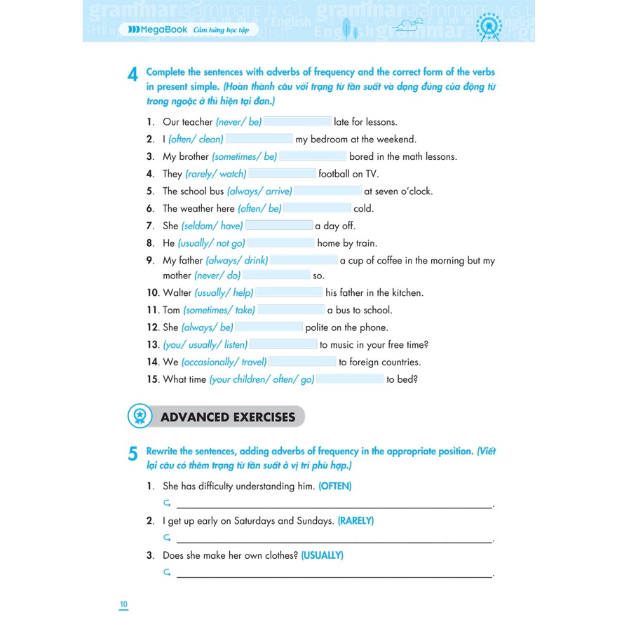 Ngữ Pháp Tiếng Anh Nâng Cao Lớp 6 - Tập 1