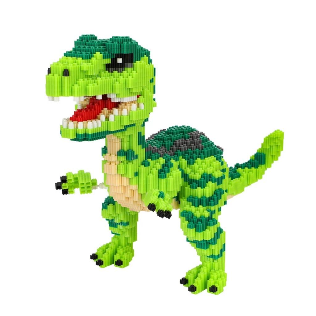 Khủng Long xanh 5480pcs - Lắp Ráp Xếp Hình Nanoblocks Nhân vật hoạt hình cartoon - 1 hộp 1 con