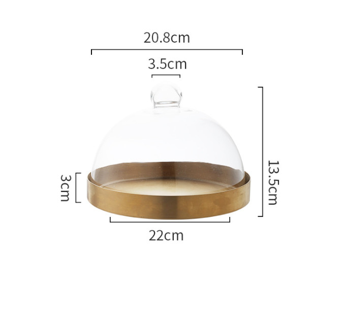 Khay đậy IVALO BRASS