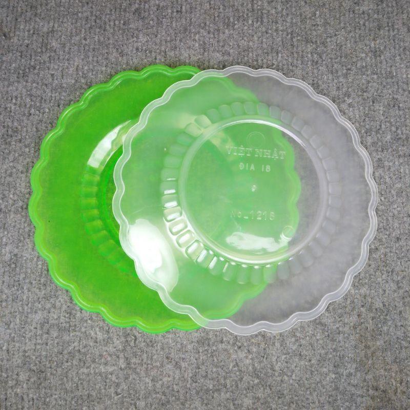 Set 10 đĩa nhựa Việt Nhật size 18cm hàng đẹp