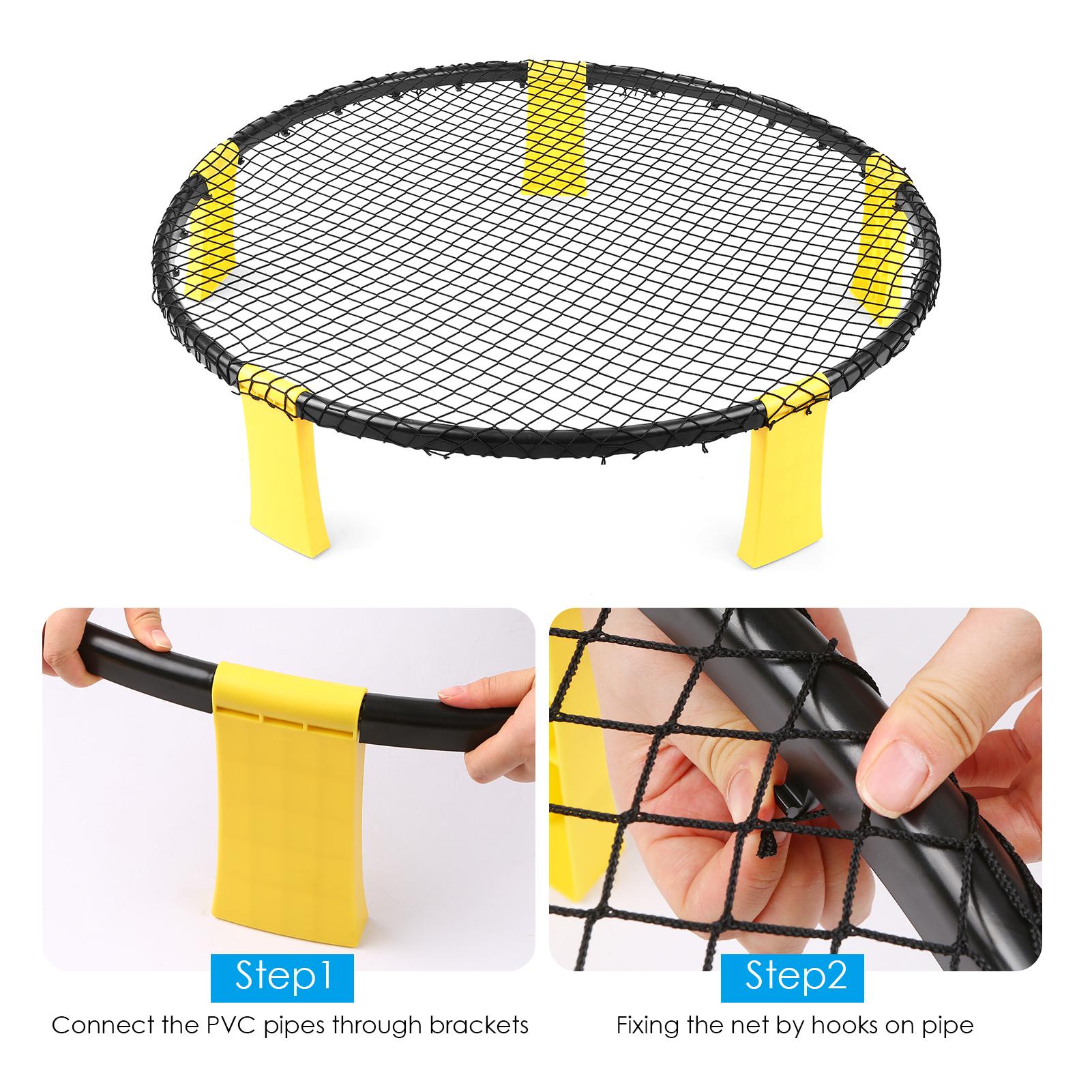 Bộ Trò Chơi Bóng Chuyền Bãi Biển Mini