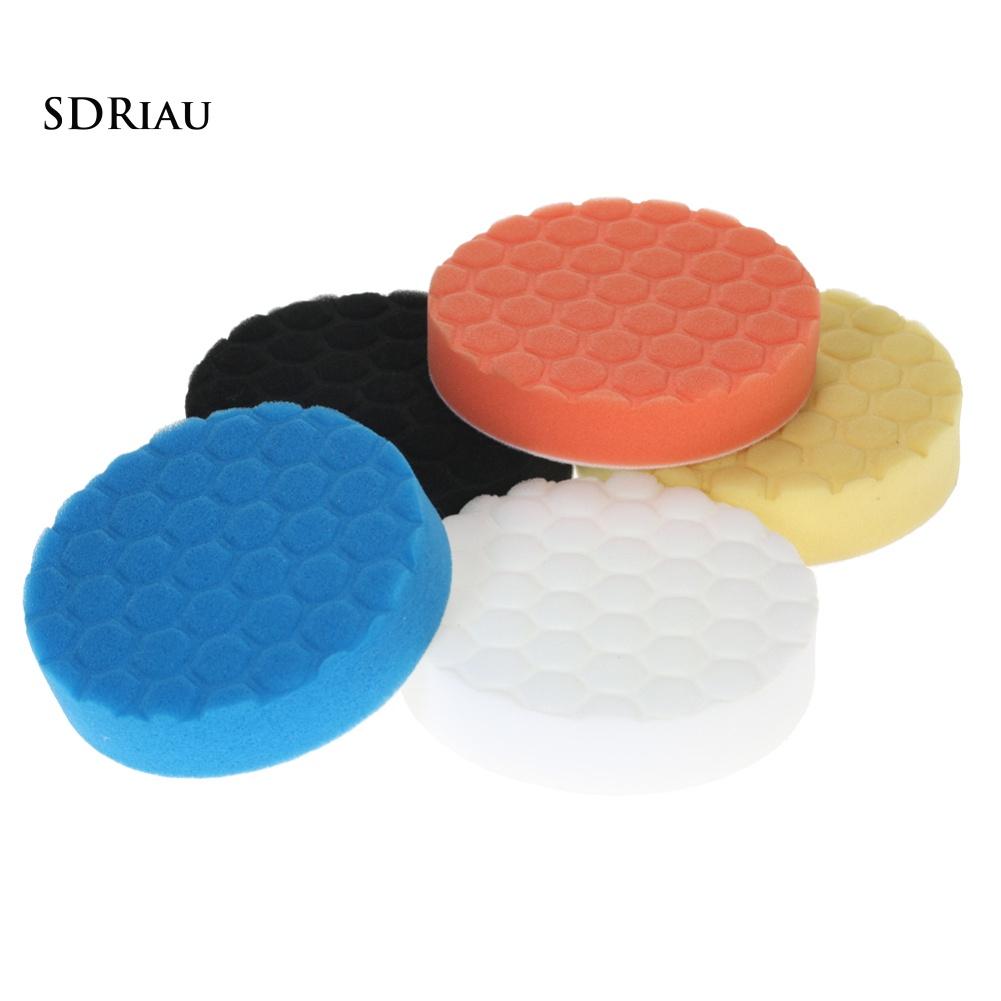 Set 5 Miếng Xốp Đánh Bóng Xe Hơi 5 Inch 125mm