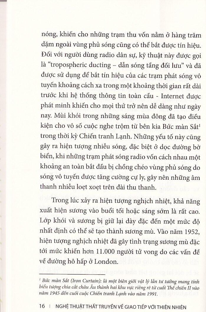 Sách Nghệ Thuật Thất Truyền Về Giao Tiếp Với Thiên Nhiên