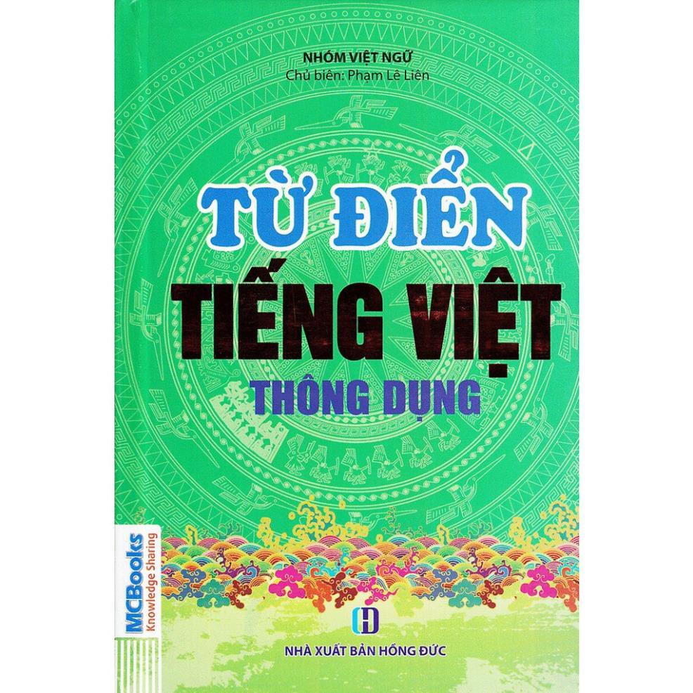 Sách - Từ điển Tiếng Việt thông dụng (Bìa Cứng Xanh) - MC