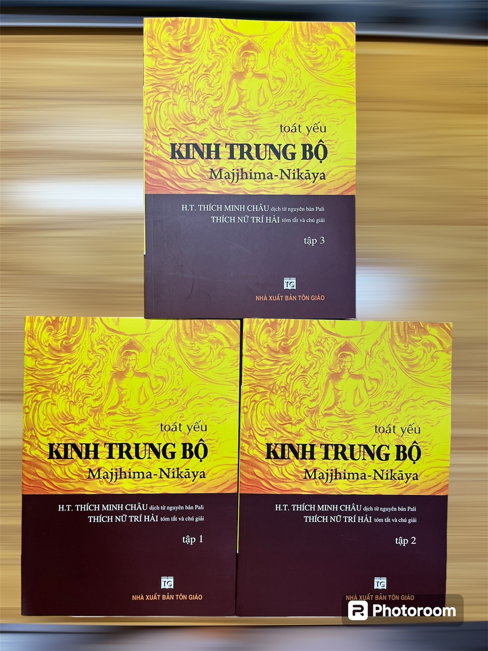 Kinh Trung Bộ - Thích Minh Châu (bộ 3 quyển)