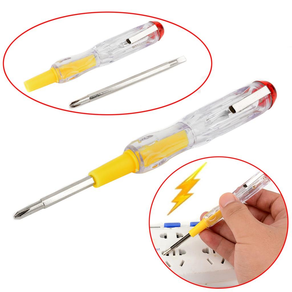1 Bút Thử Điện Có Đèn LED 100-500V Mới