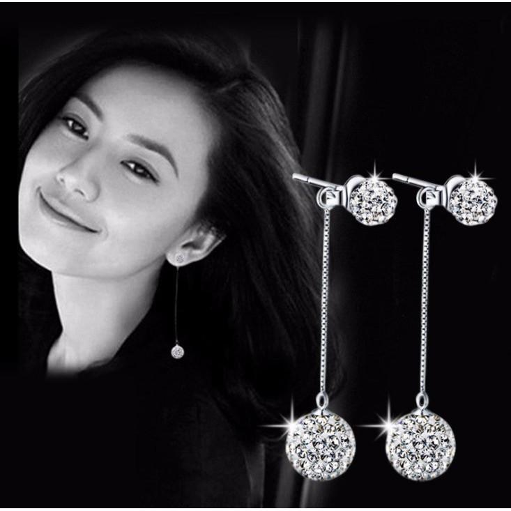 Bông tai trái châu 2 trong 1 BH505