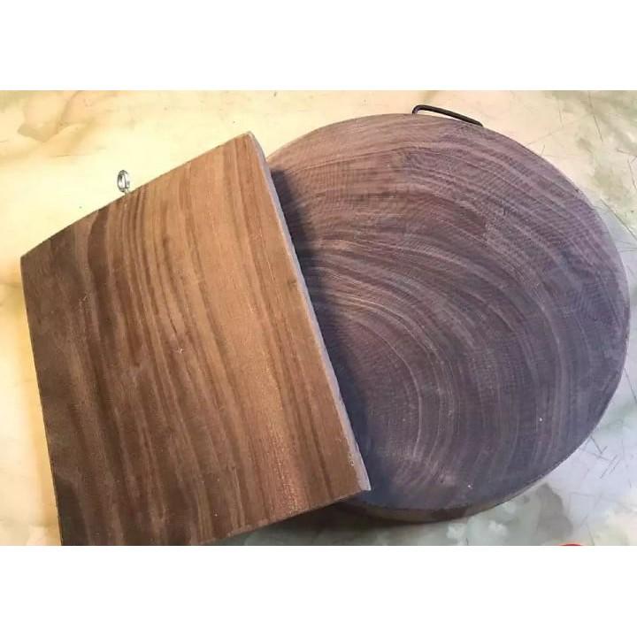 Thớt gỗ nghiến hình chữ nhật 30cm x 23cm x dày 2 phân
