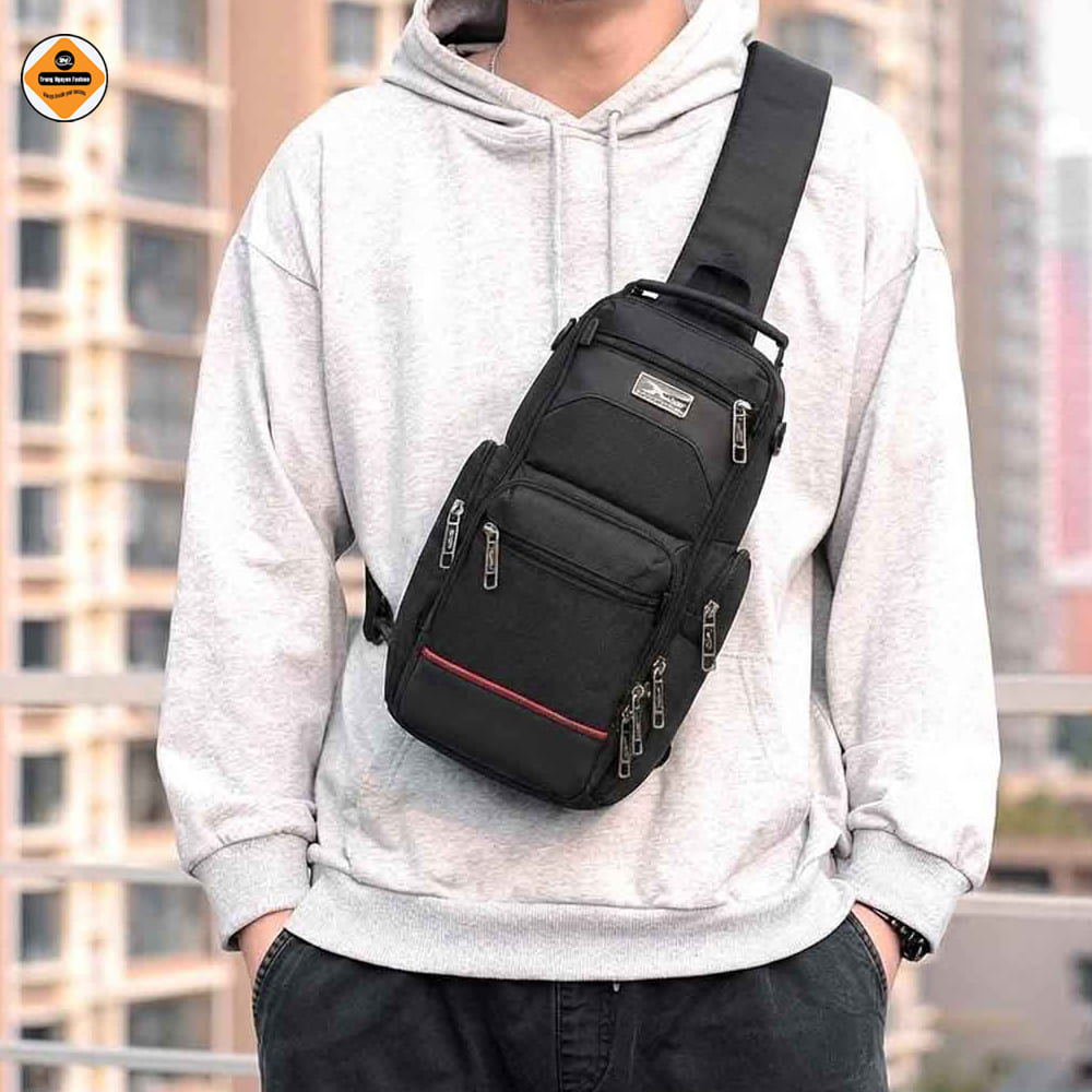 Túi Đeo Chéo Cao Cấp Xbags Apex – Túi Đeo Chéo Nam Thời Trang Nhiều Ngăn, Thiết Kế Đa Năng Cá Tính Sang Trọng XB9103