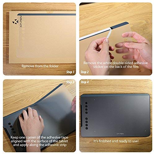 Miếng Dán Bảo Vệ Mặt Bảng Vẽ XP-Pen Deco 01 Protector Film - Hàng chính hãng