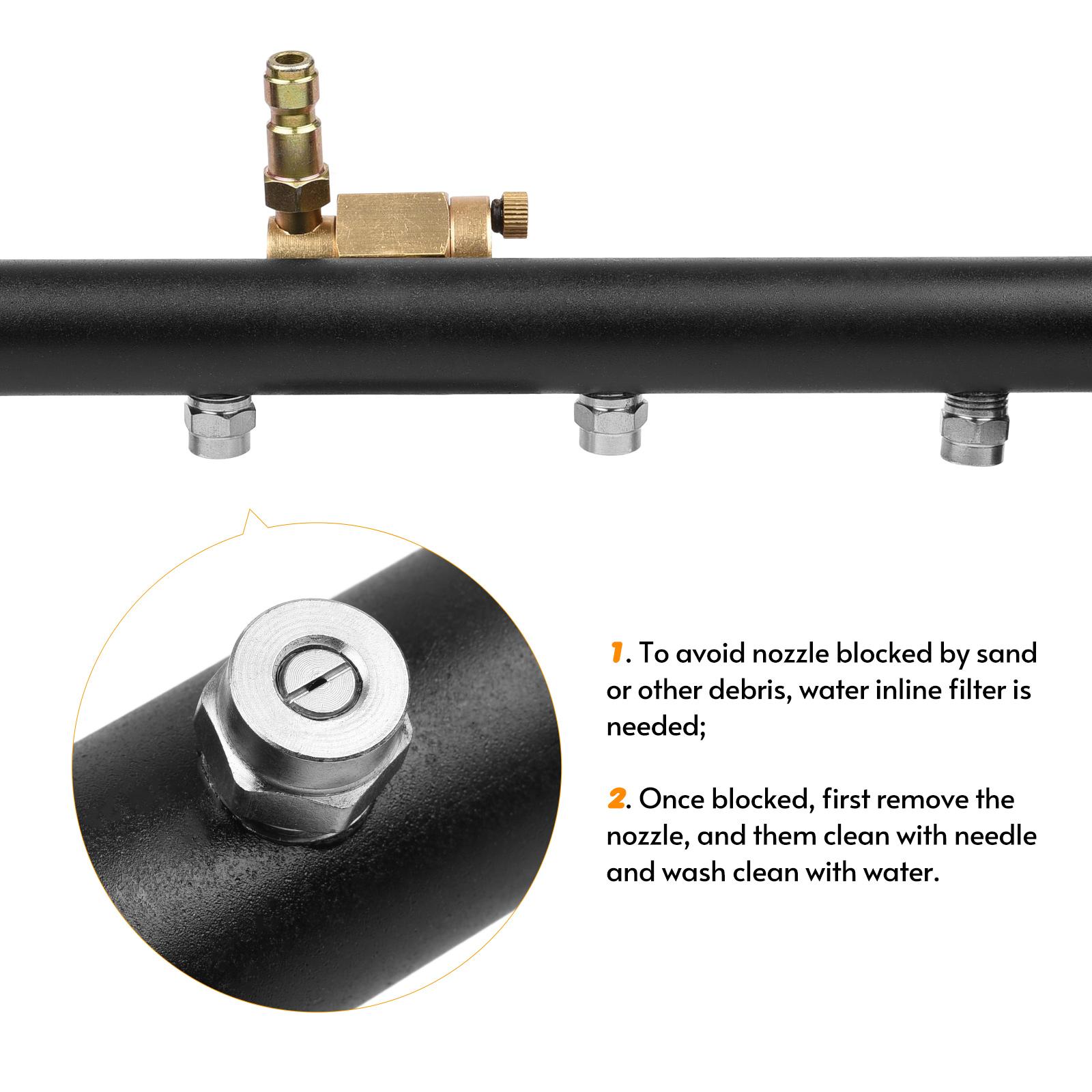 Máy Rửa Gầm Bàn Gầm Xe Áp Suất Gầm 16 Inch 2 Trong 1